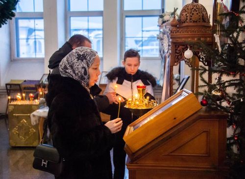 В Туве встретили Рождество Христово