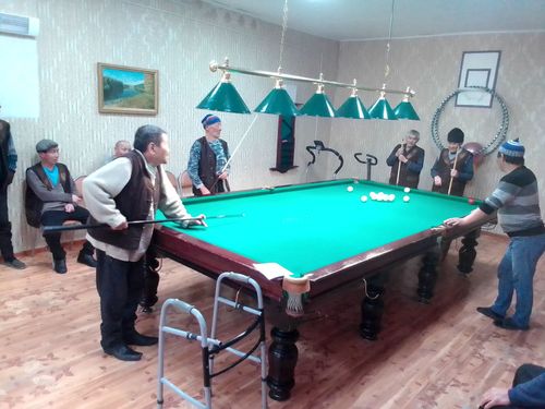 В Хову-Аксынском доме-интернате прошел турнир по бильярду