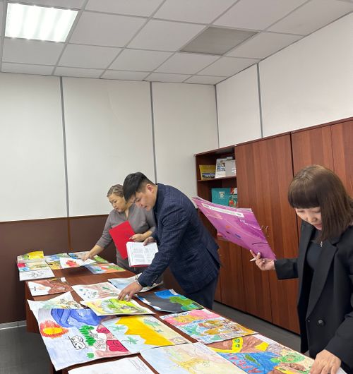 Село О-Шынаа – активисты конкурса «Афганистан глазами юнармейцев»