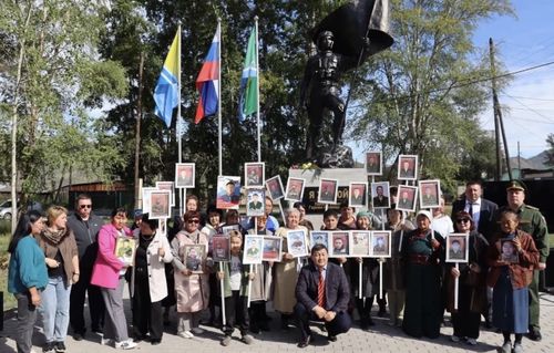 Памятник погибшим участникам СВО открыли в Туране