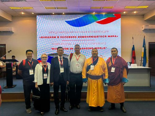 Делегация из Тувы принимает участие во II Международном буддийском форуме в Улан-Удэ