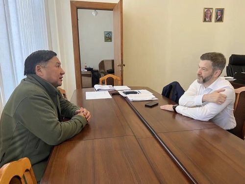 Глава Тувы встретился с руководителями ДНР и ЛНР