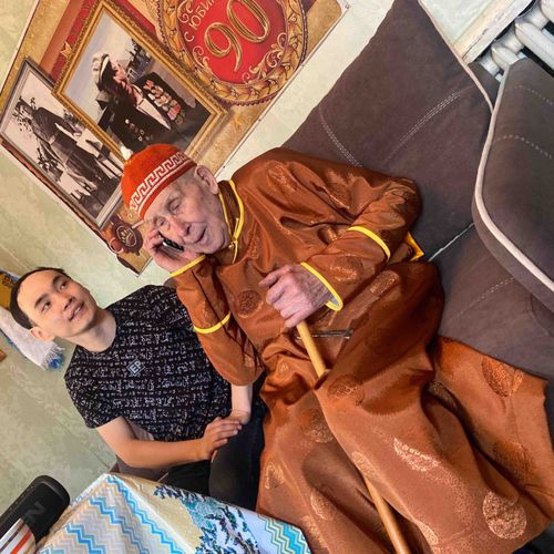 Волонтеры Тувы исполнили желание ветерана