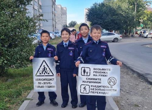 В Туве проходит Месячник безопасности для обучающихся