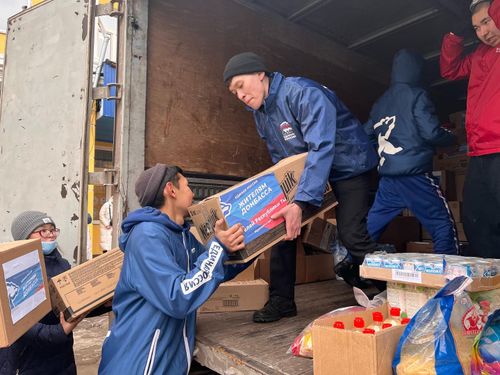 В Туве собрали более 22 тонн гуманитарной помощи для солдат и жителей ЛНР и ДНР