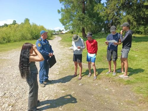 В Каа-Хемском районе прошёл рейд по безопасности на воде