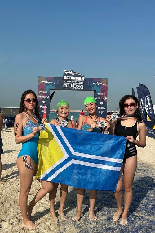 Пловчиха из Тувы Айдана Допуй-оол вошла в десятку сильнейших на мировом финале Oceanman в Дубае