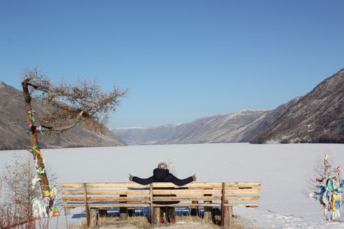 Зимнее путешествие на высокогорные озера Тувы. Часть вторая