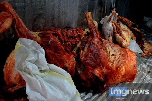 Жители Тувы готовят «мясной» подарок участникам спецоперации