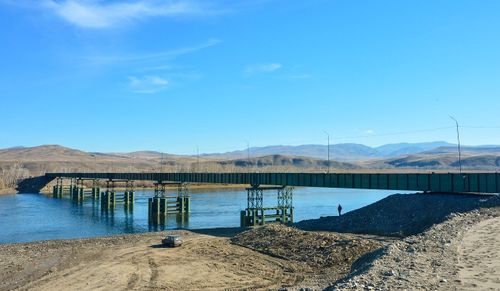 К селу Баян-Кол планируют построить мост через Енисей