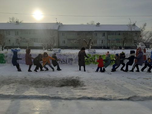 В детском лагере Улуг-Хемского района работала зимняя смена