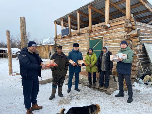На дорогах Тувы продолжают действовать пункты обогрева