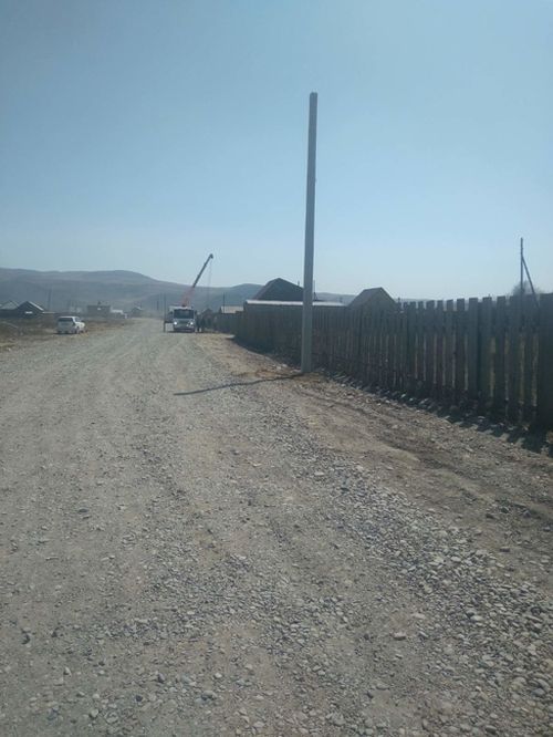 В Кызыле начался ремонт автодороги до Вавилинского затона