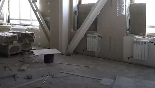 Глава Тувы организовал внеплановую проверку строительства спортивного центра в пгт. Каа-Хем