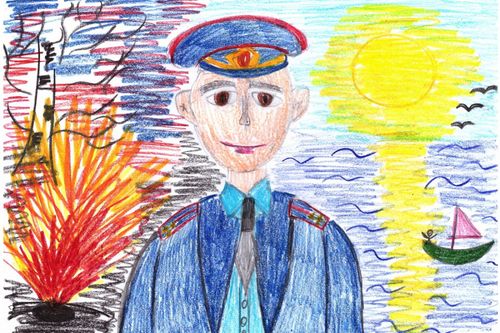 В Туве стартовал прием работ на Всероссийский конкурс «Участковый глазами детей»