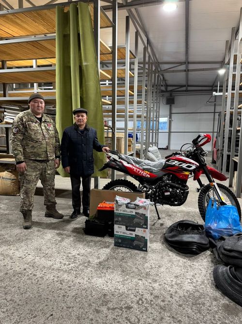 ООО «Восток» предоставило гуманитарную помощь защитникам-землякам