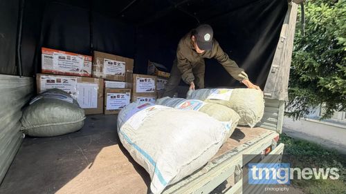 Пять районов Тувы передали гуманитарную помощь для военнослужащих в зоне СВО