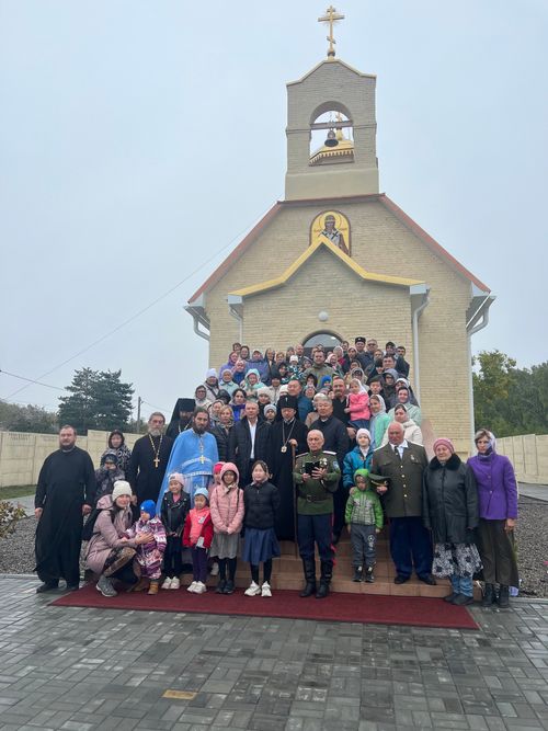 В селе Бай-Хаак состоялось освящение нового православного храма