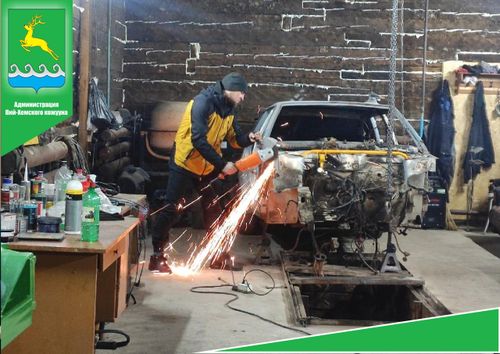 Дело по душе: Житель Турана открыл СТО благодаря соцконтракту