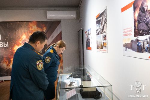 В Национальном музее Тувы открылась выставка к 100-летию пожарной охраны республики