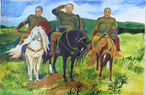 В Туве подвели итоги республиканского конкурса рисунков, посвященного 70-летию Героя России Сергея Шойгу