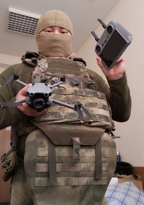 От УФСИН Тувы передан очередной квадрокоптер в зону СВО