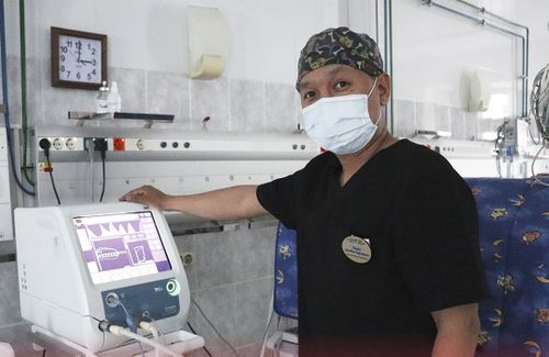 В Перинатальный центр Тувы поставлен аппарат ИВЛ для новорожденных