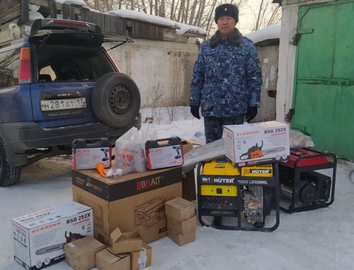 УФСИН Тувы оказал адресную гуманитарную помощь участникам СВО