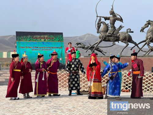 Традиционная свадьба тувинцев