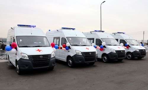В автопарке отделений скорой медпомощи Тувы очередное пополнение