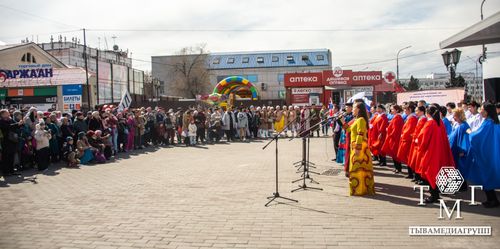 Фестиваль «Тыва-бистиң өргээвис» открывает столица республики - г.Кызыл