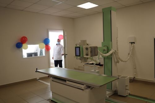 В Барун-Хемчикском районе обновлено здание детской поликлиники