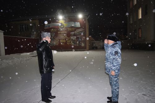 Сводный отряд МВД по Туве вернулся из полугодовой командировки на Северном Кавказе