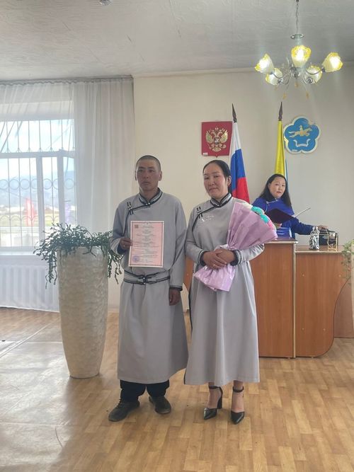 Ветеран СВО Чечек-оол Кызыл-оол зарегистрировал брак