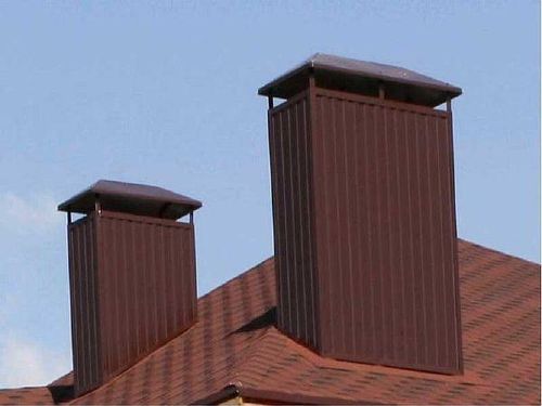 Народные методы по очистке дымохода в печах