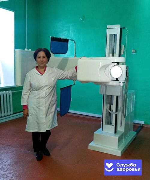 В Бай-Тайгинскую больницу поступил новый флюорографический аппарат