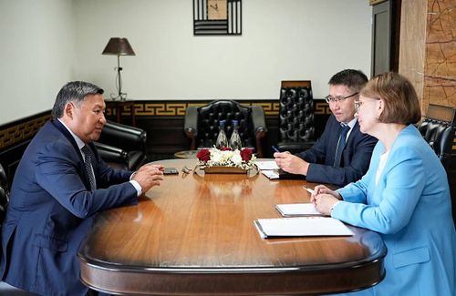 Глава Тувы обсудил с представителем Сибирской генерирующей компании развитие теплоснабжения и экологические инициативы в республике