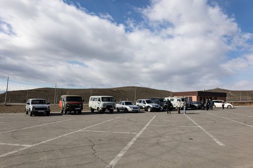 Тува отправила вторую автоколонну для военнослужащих