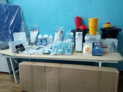 Тува оказала помощь коррекционной школе-интернату в городе Червонопартизанске