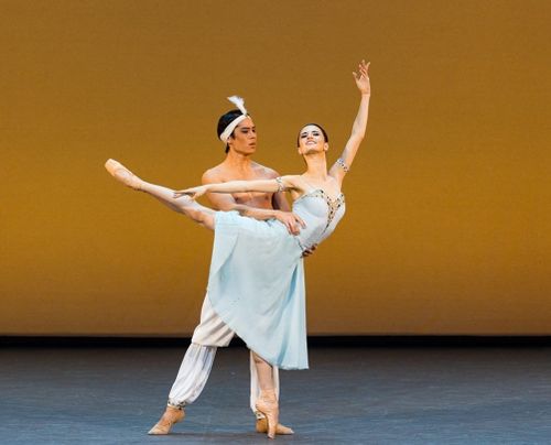 Субедей Дангыт и Камилла Исмагилова в проекте «Большой балет» на телеканале «Культура»