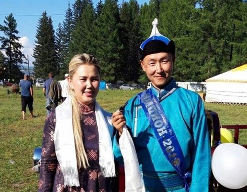 Ролан и Алдынай Ховалыг - получатели гранта «Развитие семейной фермы»