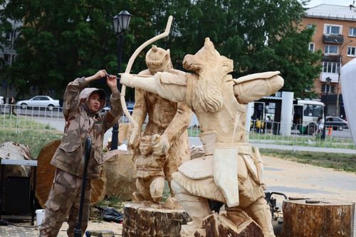 В Туве определили победителей конкурса по деревянной резьбе «Уран балды»