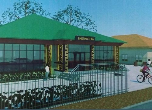 В Ховы-Аксы строится новое здание библиотеки в рамках губернаторского проекта «Сорунза»