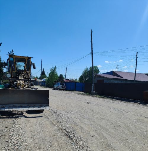 В Кызыле начался ремонт автодороги на улицах Университетской и Буренской