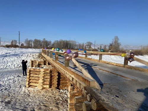 В Чаа-Хольском районе появился «народный мост»