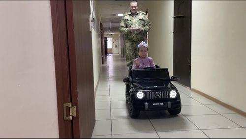 Росгвардия Тувы исполнила мечту особенного ребенка