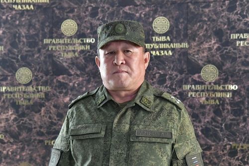 Поздравление военного комиссара Республики Тыва с Новым годом: