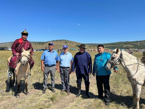 Делегация из Тувы приняла участие в международном фестивале лошадей башкирской породы