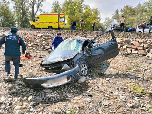 В Туве за три дня произошло четыре автоаварии со смертельным исходом
