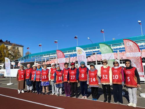 Серебряные волонтеры Тувы сдали нормы ГТО